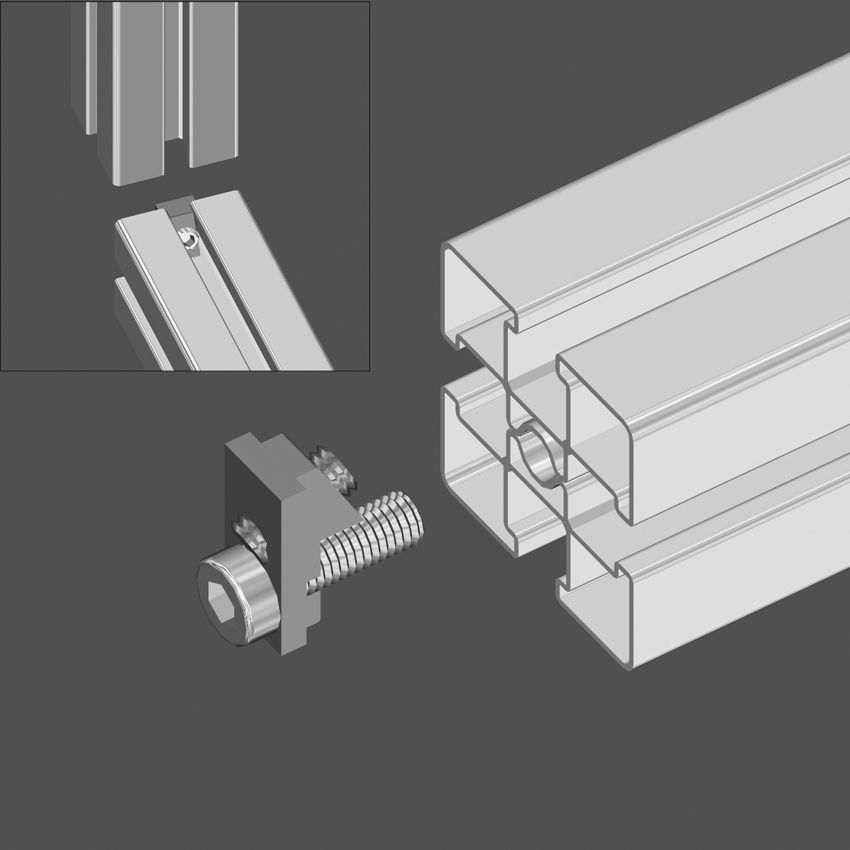 PowerLock Fastener Assembly MiniTec Equivalent P/N 21.0818 Business